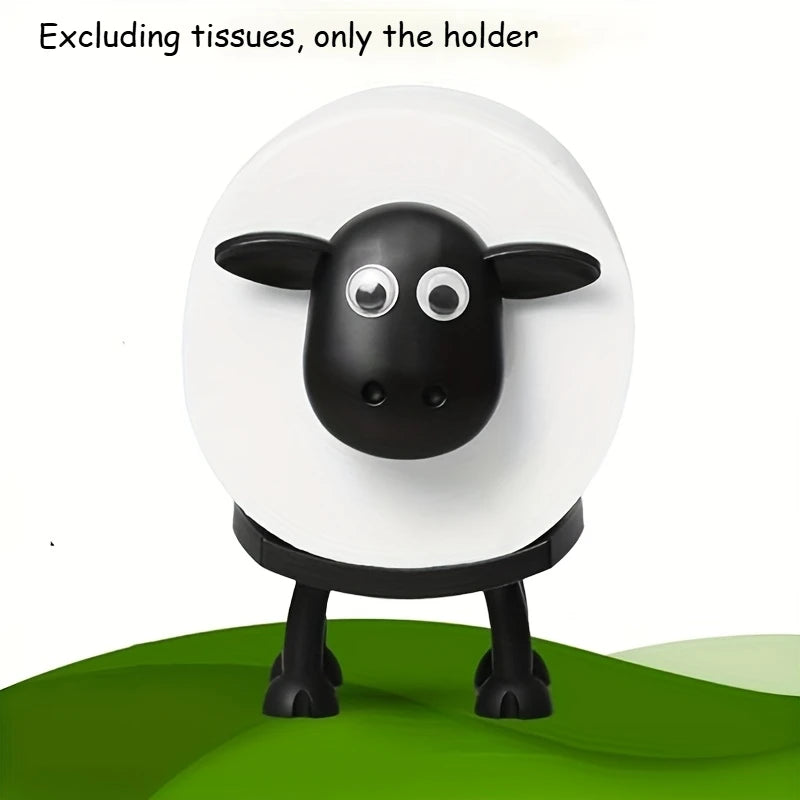 Whimsical Sheep Bathroom Storage Stand